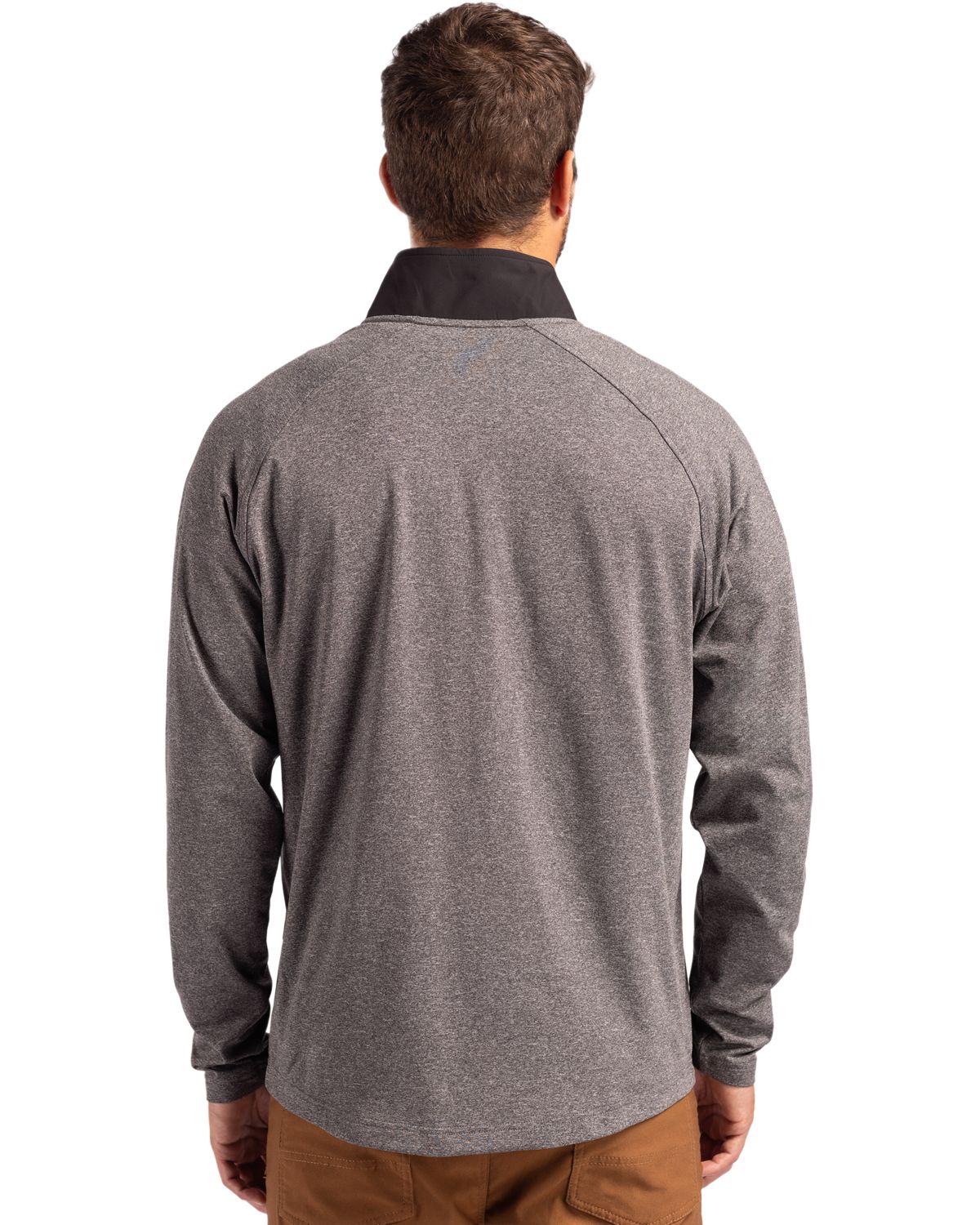 Cutter & Buck Adapt Eco Knit Hybrid Recycled Mens Quarter Zip 91