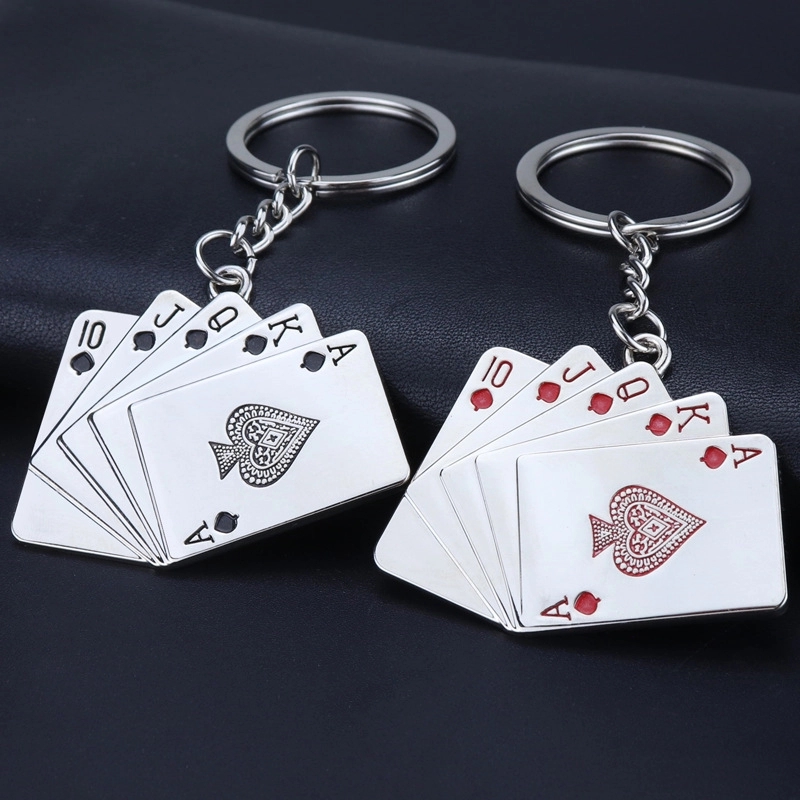Playing card keychain 1