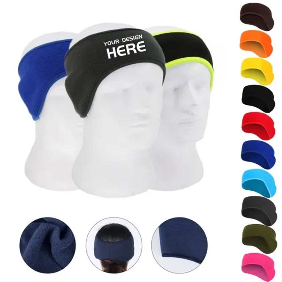 Winter Polar Fleece Ear Warmer Headband 1