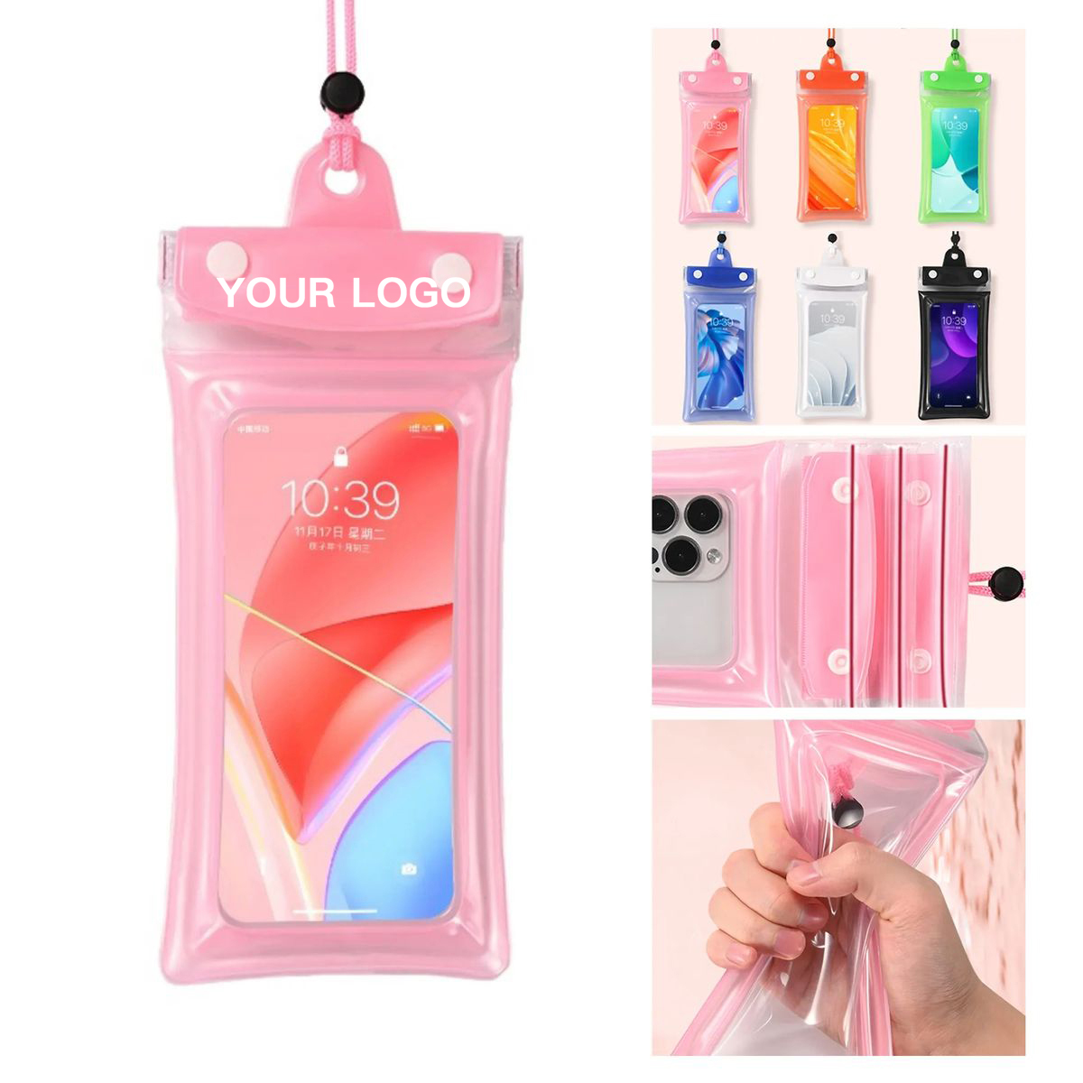 PVC Clear Touchscreen Waterproof Bag 4