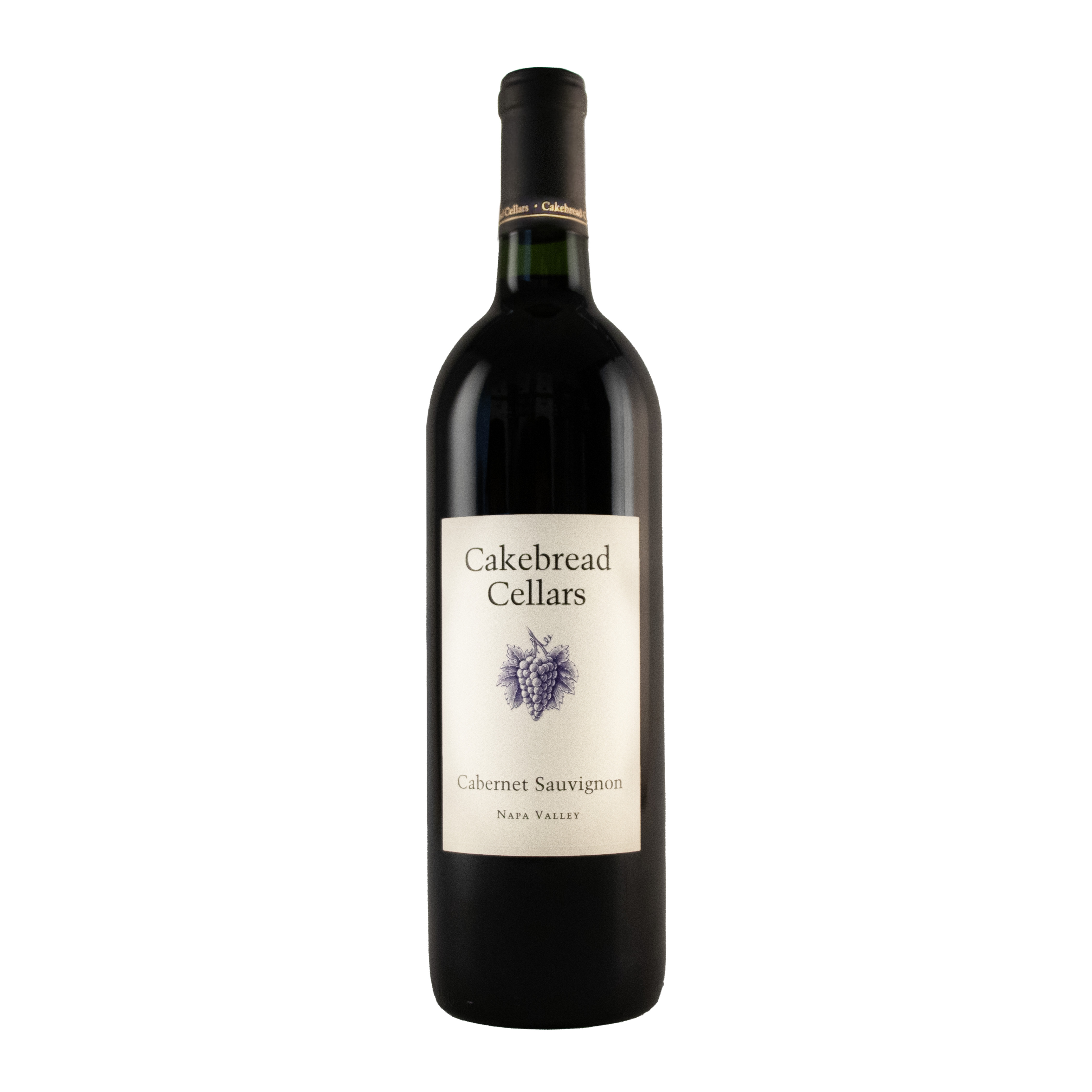 Etched Cakebread Cabernet Red Wine Bottle 1