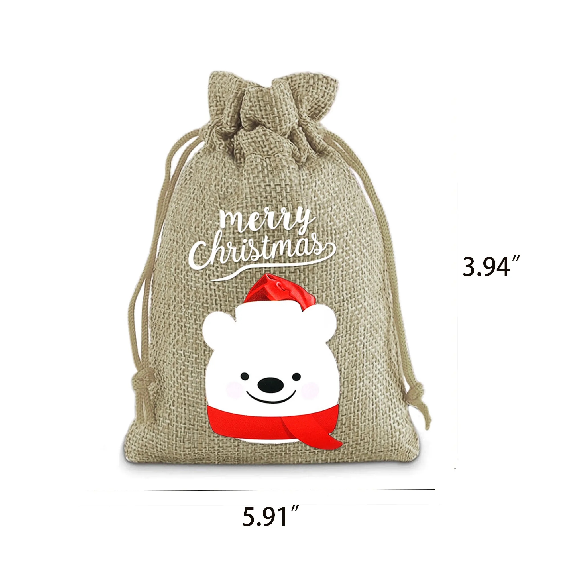 Christmas Drawstring Bags 2