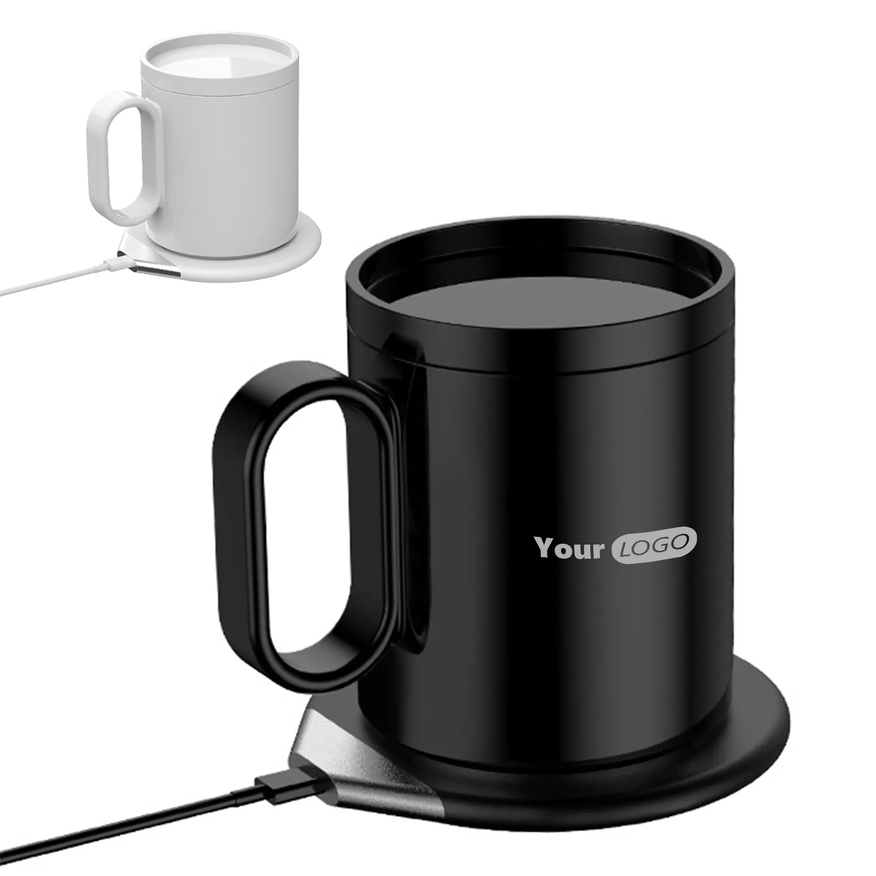 2-In-1 Coffee Mug Warmer & Wireless Charger 5