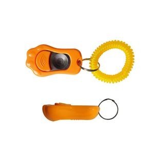 Durable Metal Pet Sound Clicker With Elastic Band 15