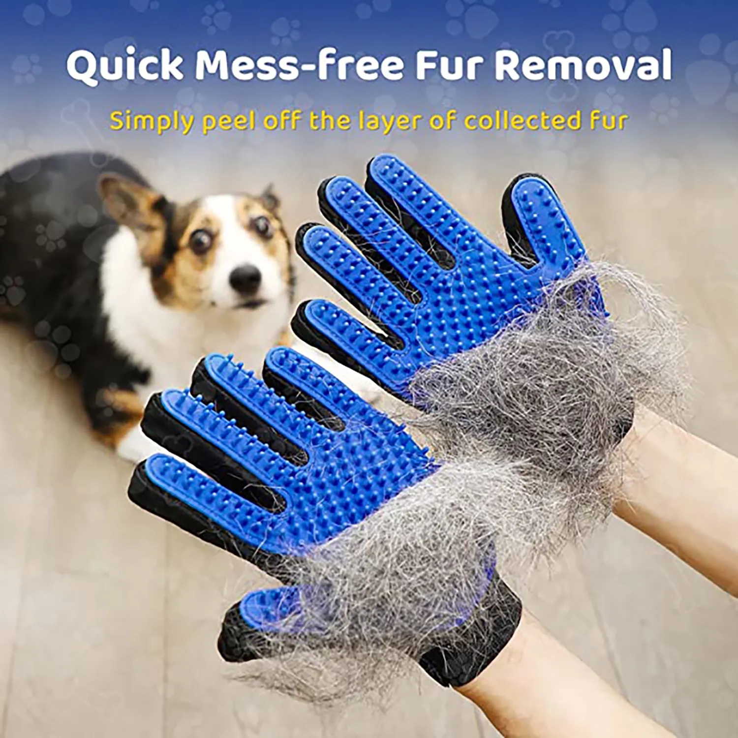 Pet Grooming Brush Glove 2