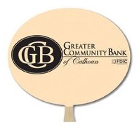 Stock 8"x10" Oval Shaped Fan