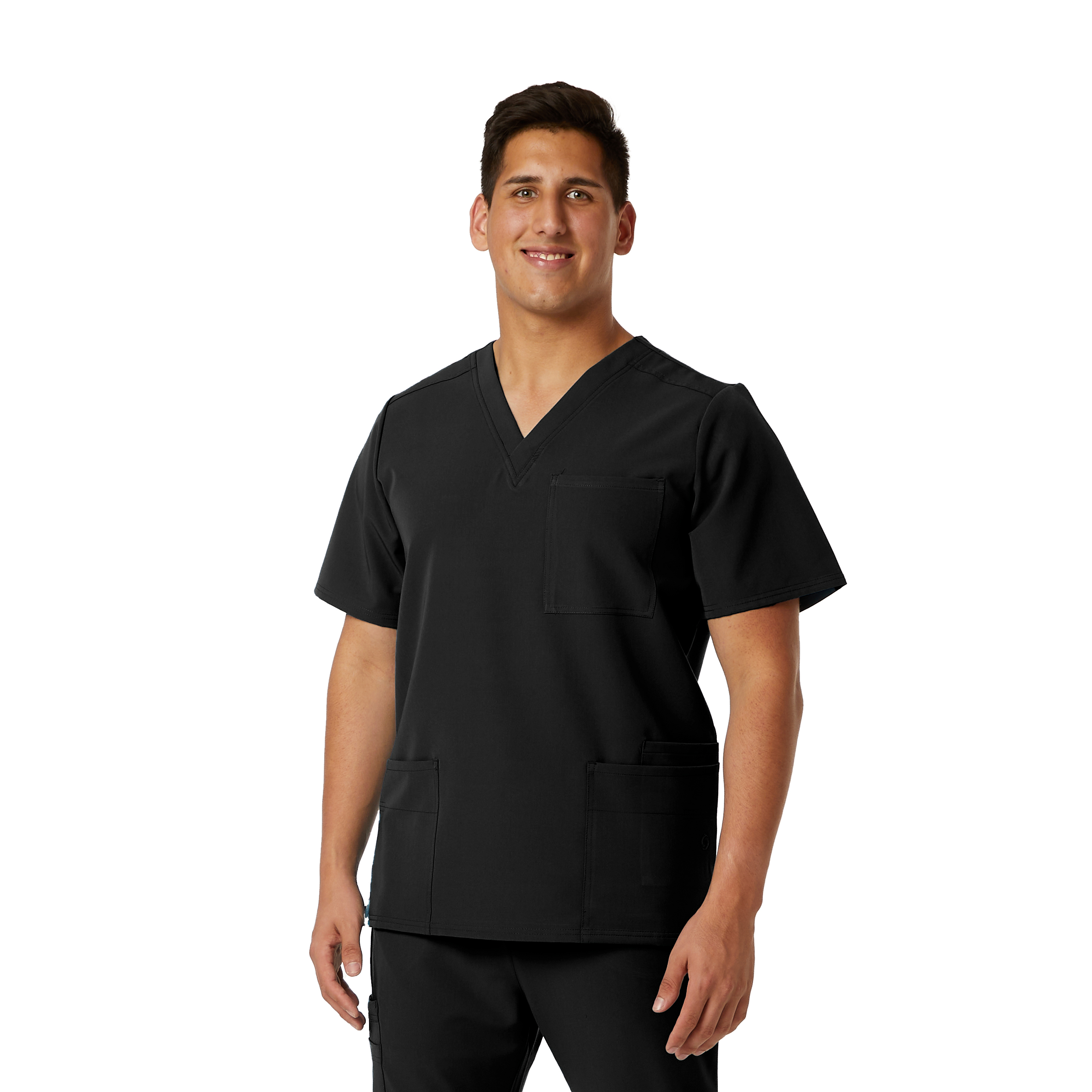 Mens WYND Multi-Pocket Scrub Top