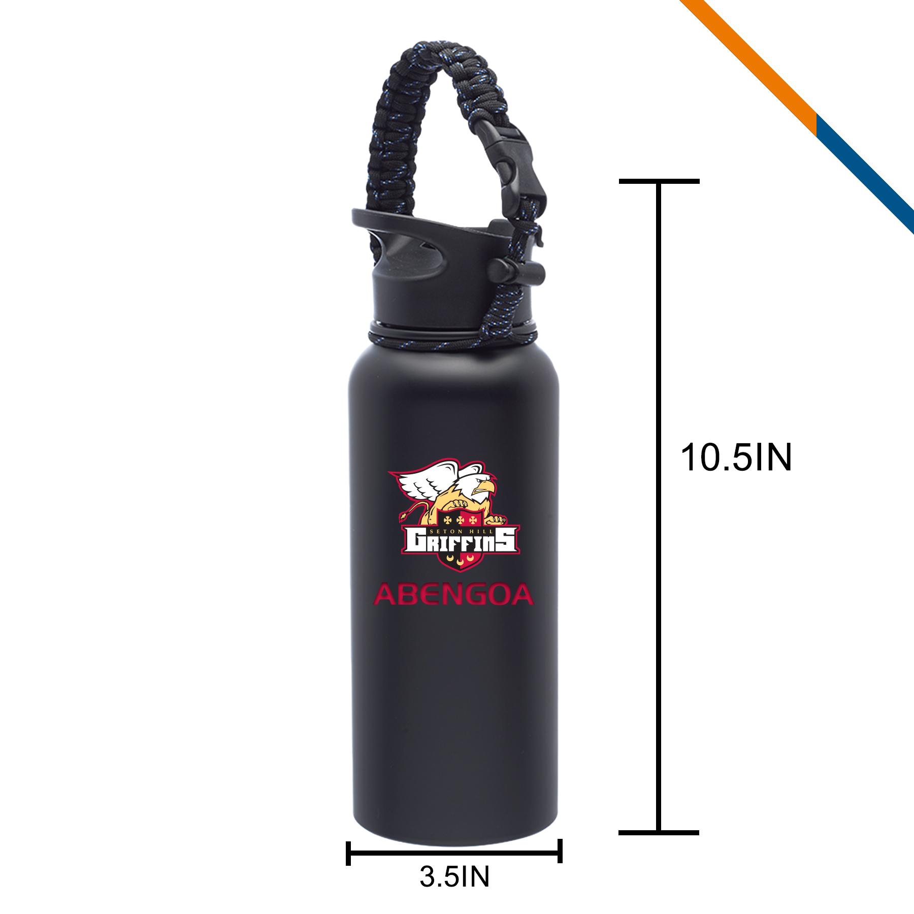 Ticia Stainless Steel Water Bottle - 34 OZ. 7