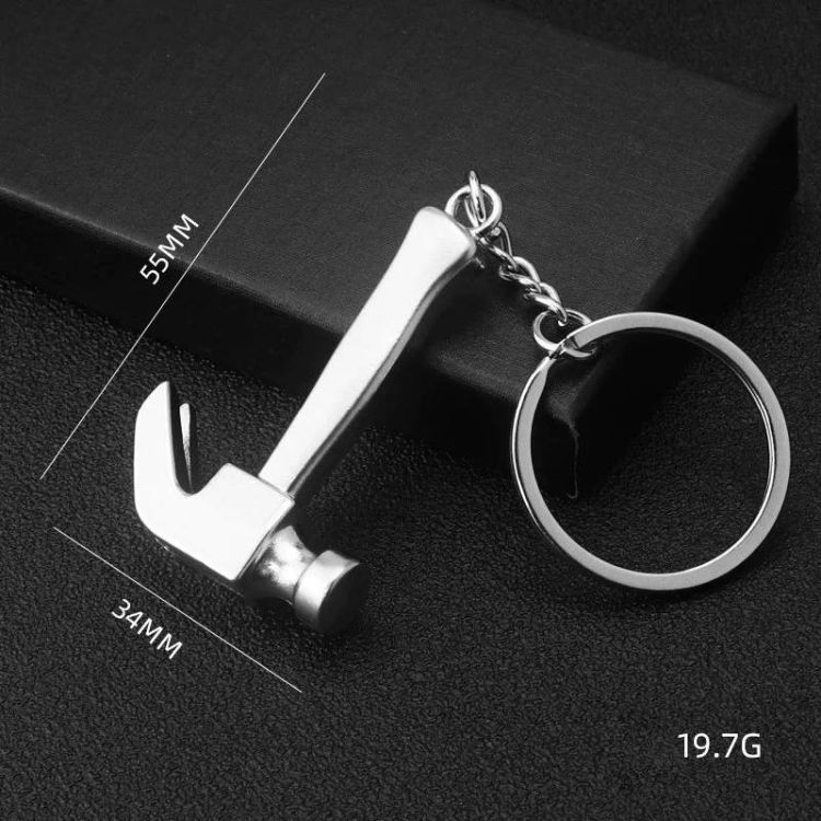 Metal Hammer Keychain 4