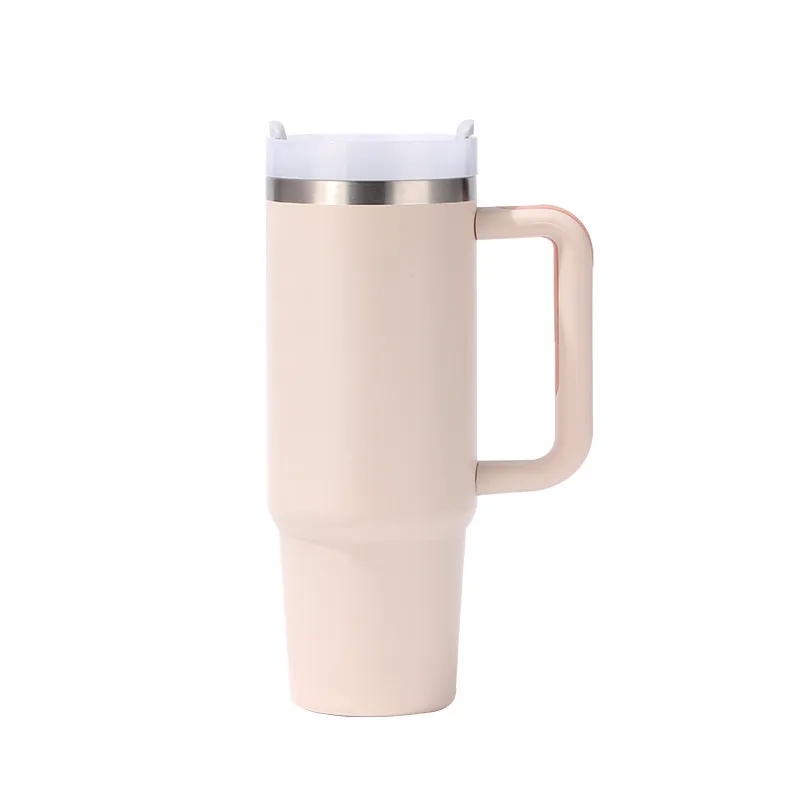 30oz Tumbler with Handle and Straw 7