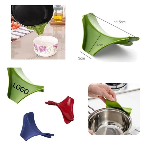 Silicone Kitchen Funnel Tools 3