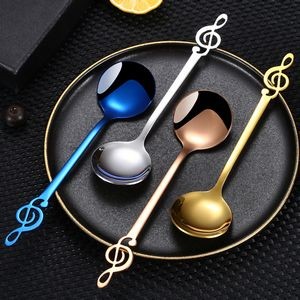 6.85 Inch Music Note Round Spoon 2