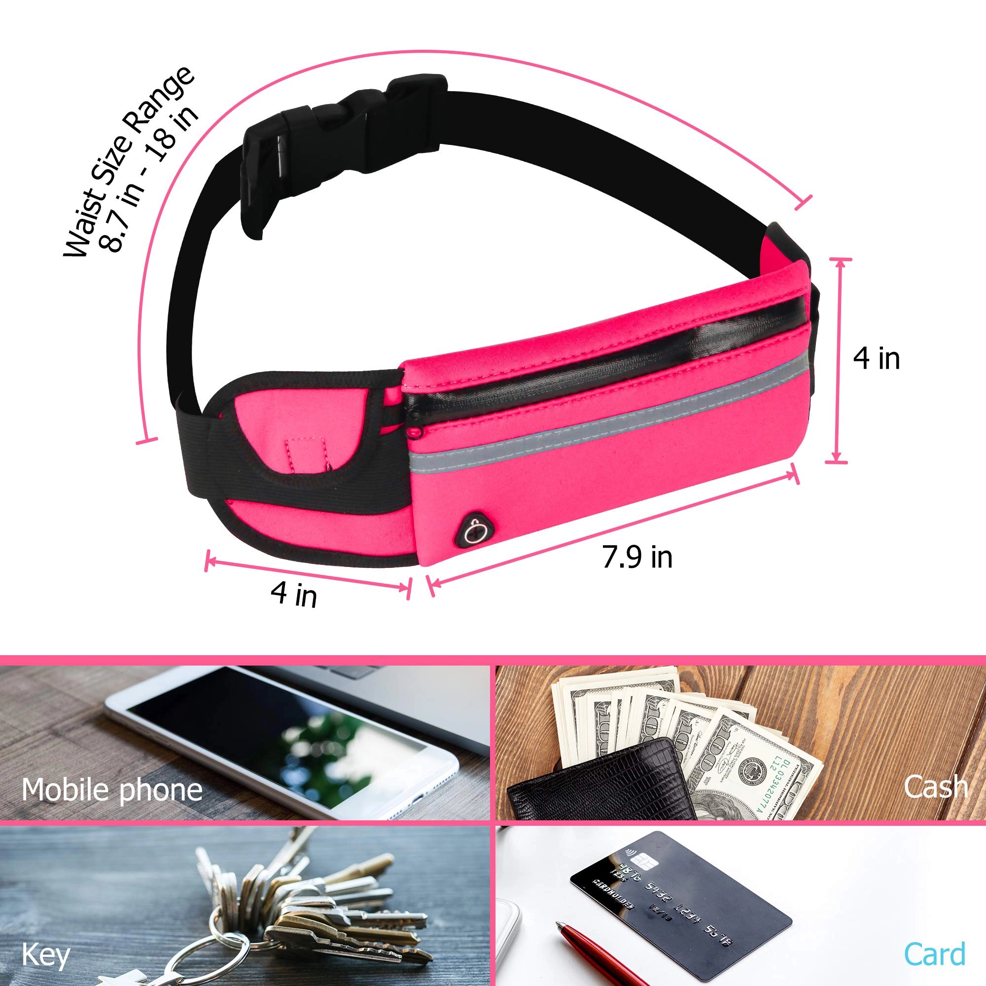 Slim Running Belt Fanny Pack 5