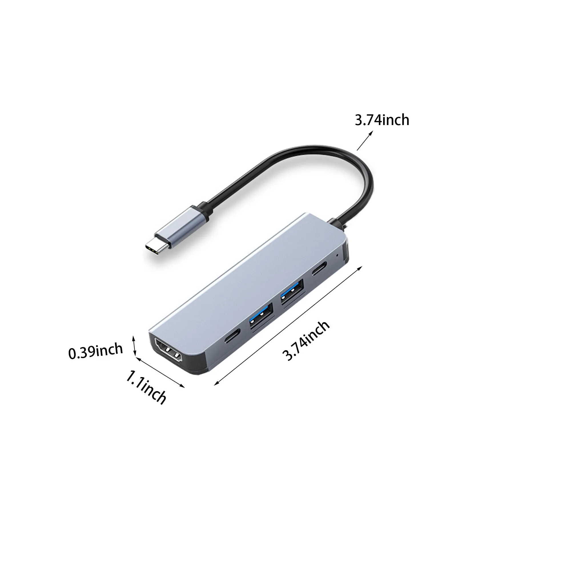 5-in-1 TYPC (USB-C) Docking Station MOQ 100 3