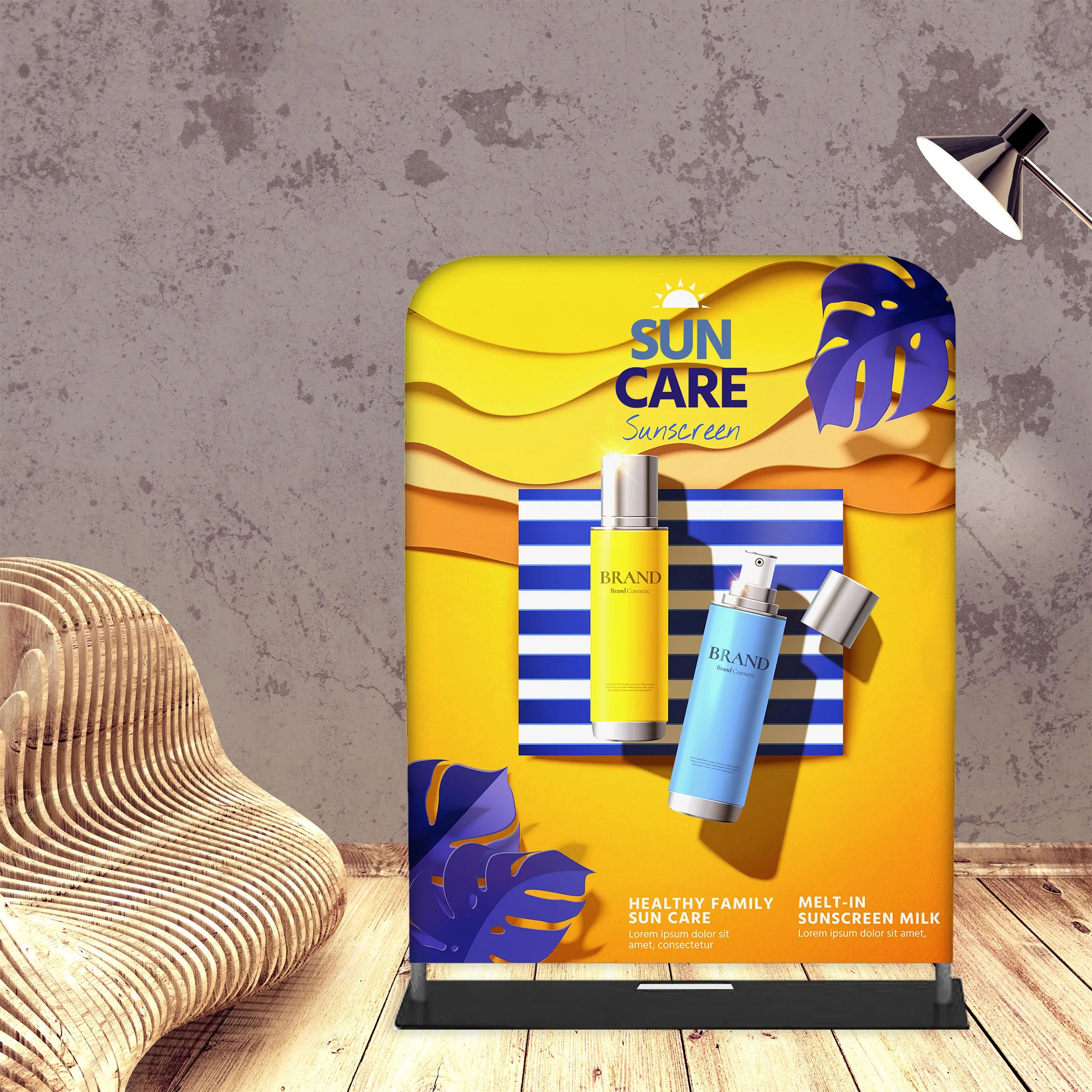 Tube Banner, Double Sided Digitally Printed - 7.5'x5' 4