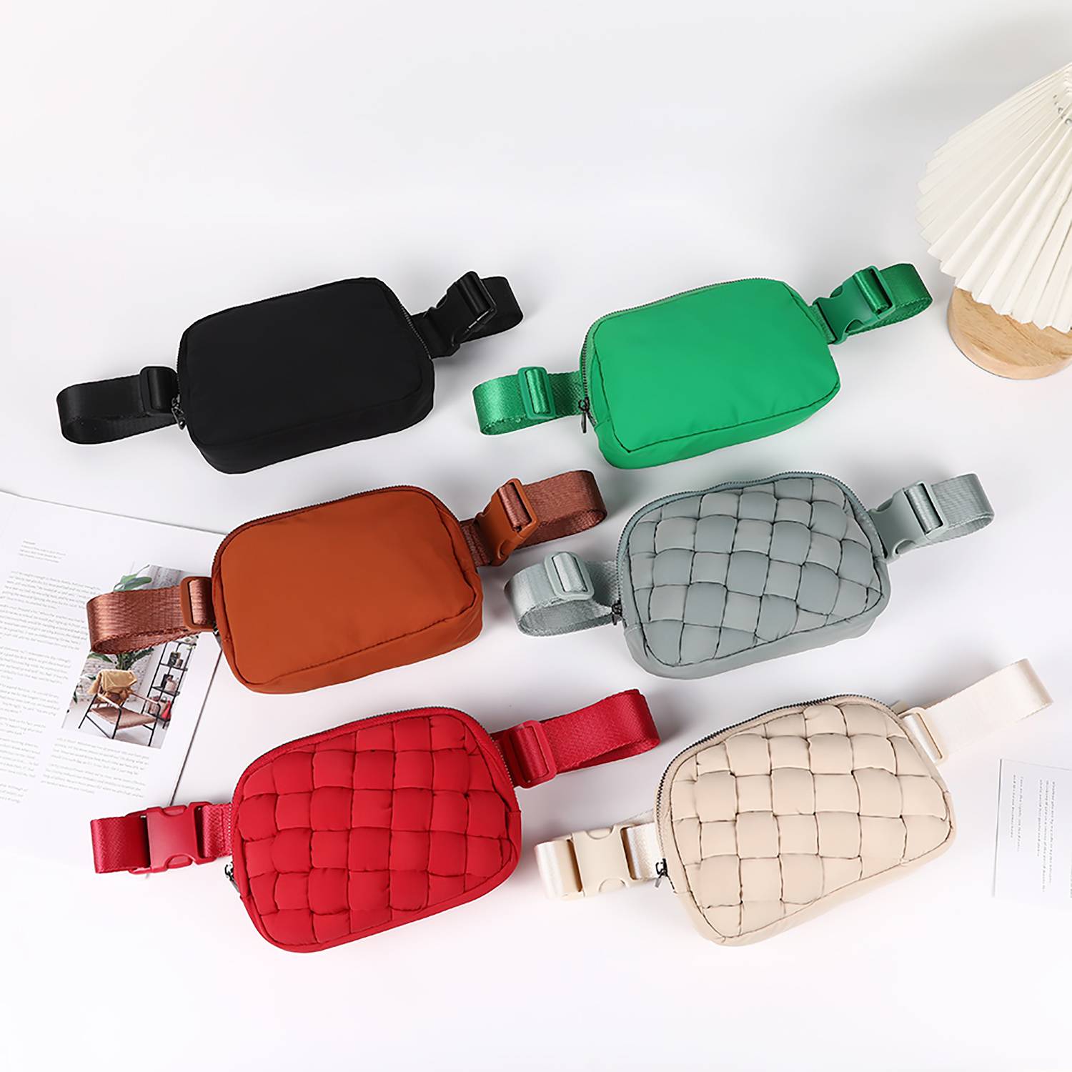 Cross-border sports waist bag, the same style as Lululemon 6
