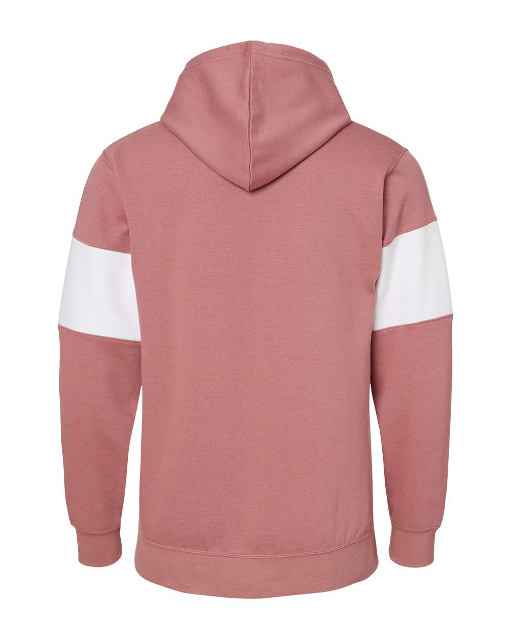 Unisex Classic Fleece Colorblocked Hooded Sweatshirt - 22709 15