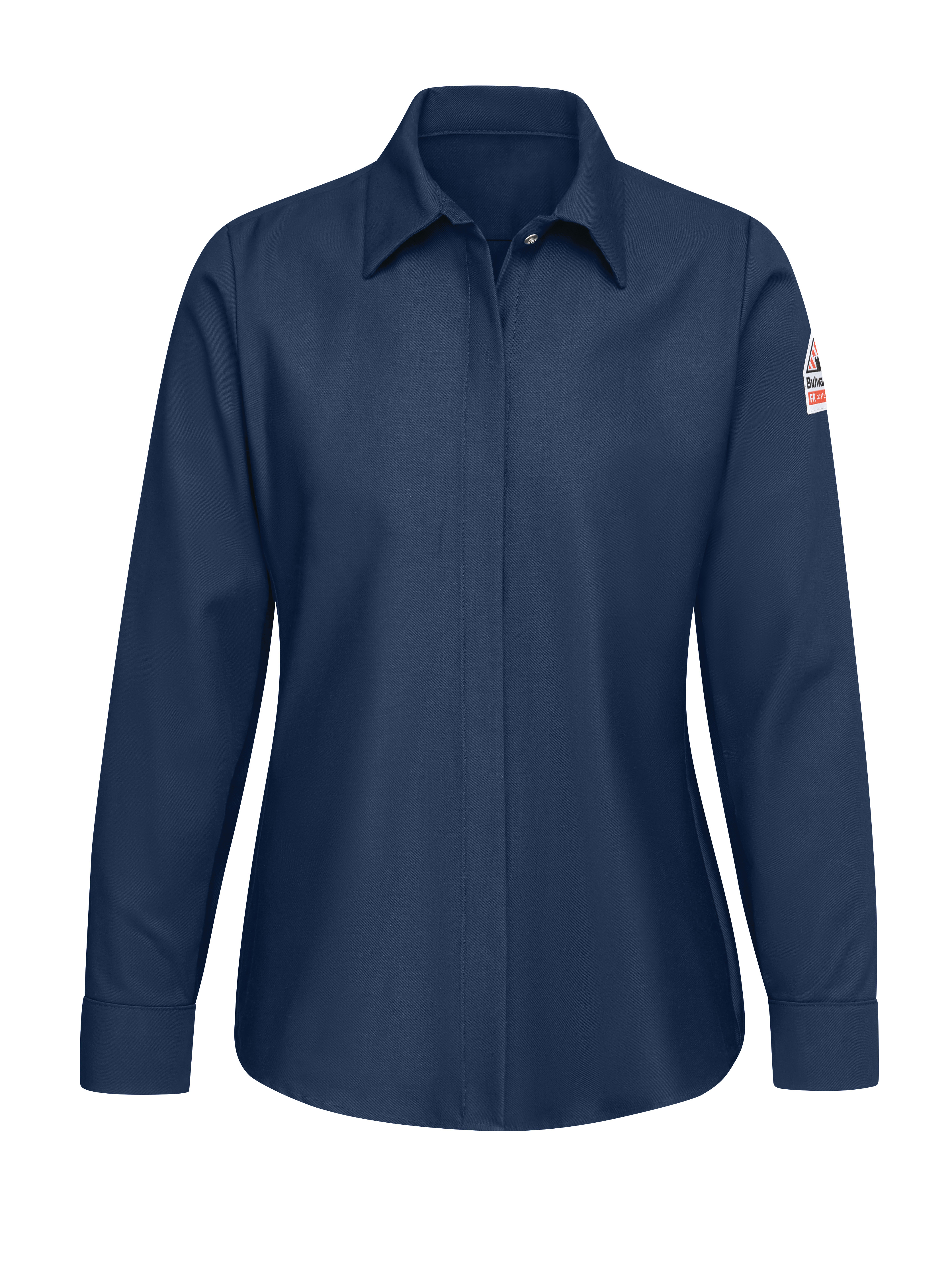 Bulwark® Women's Pocketless Work Shirt 2