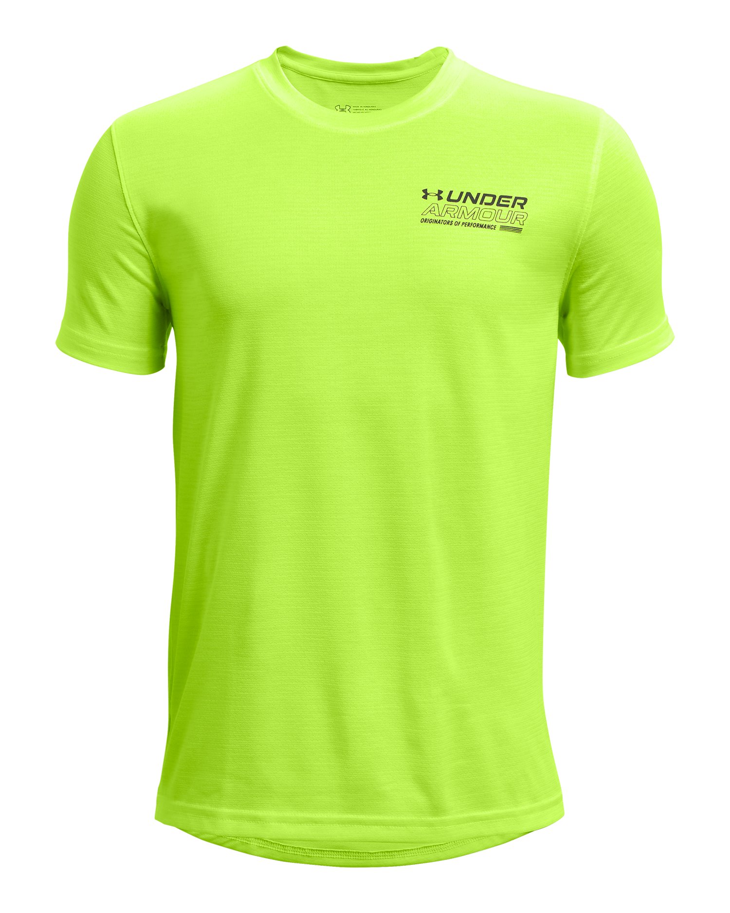 UA Vented Graphic Boys' Short Sleeve 3