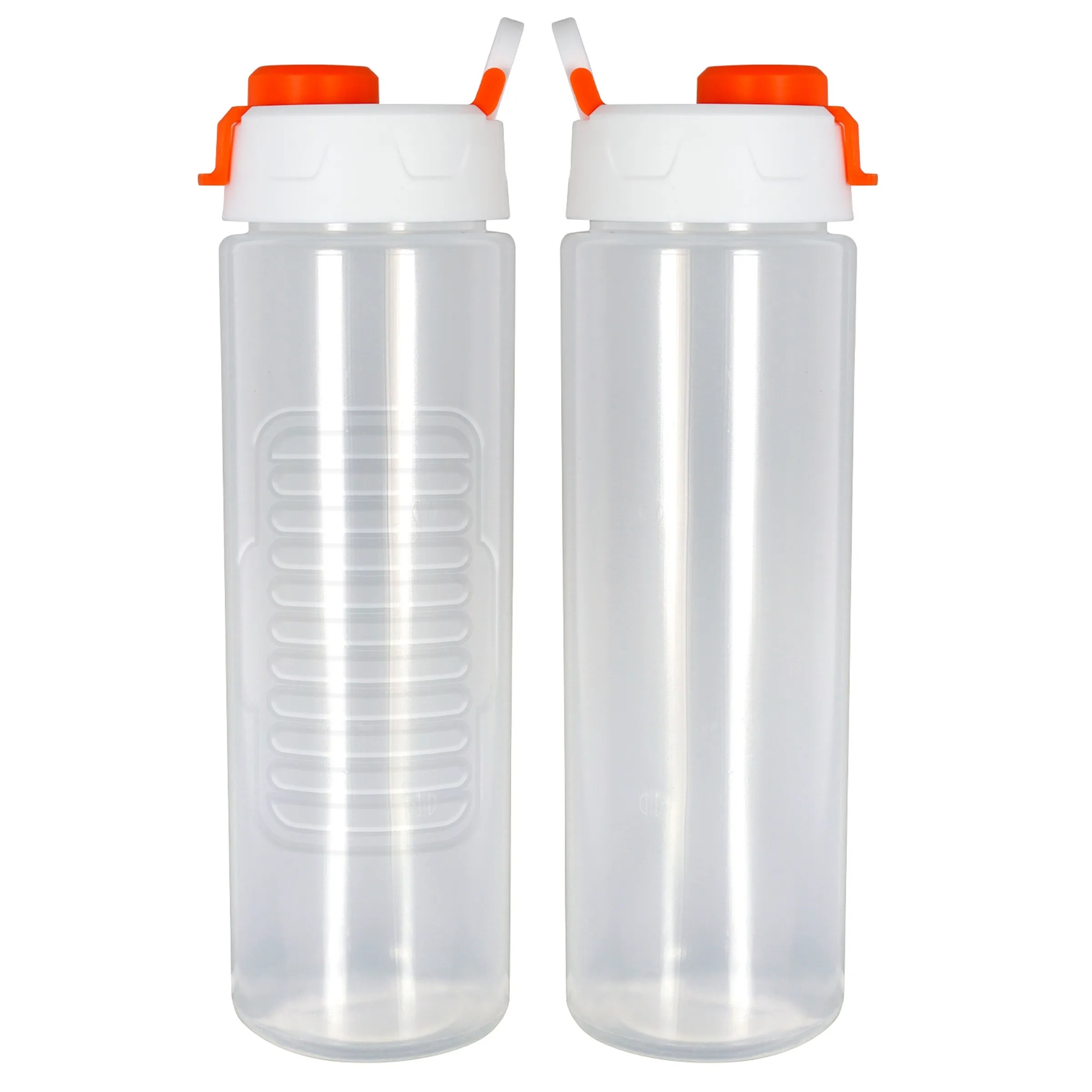 Two Tone Pop Up 24 oz. Full Color Debossed Bottle 12