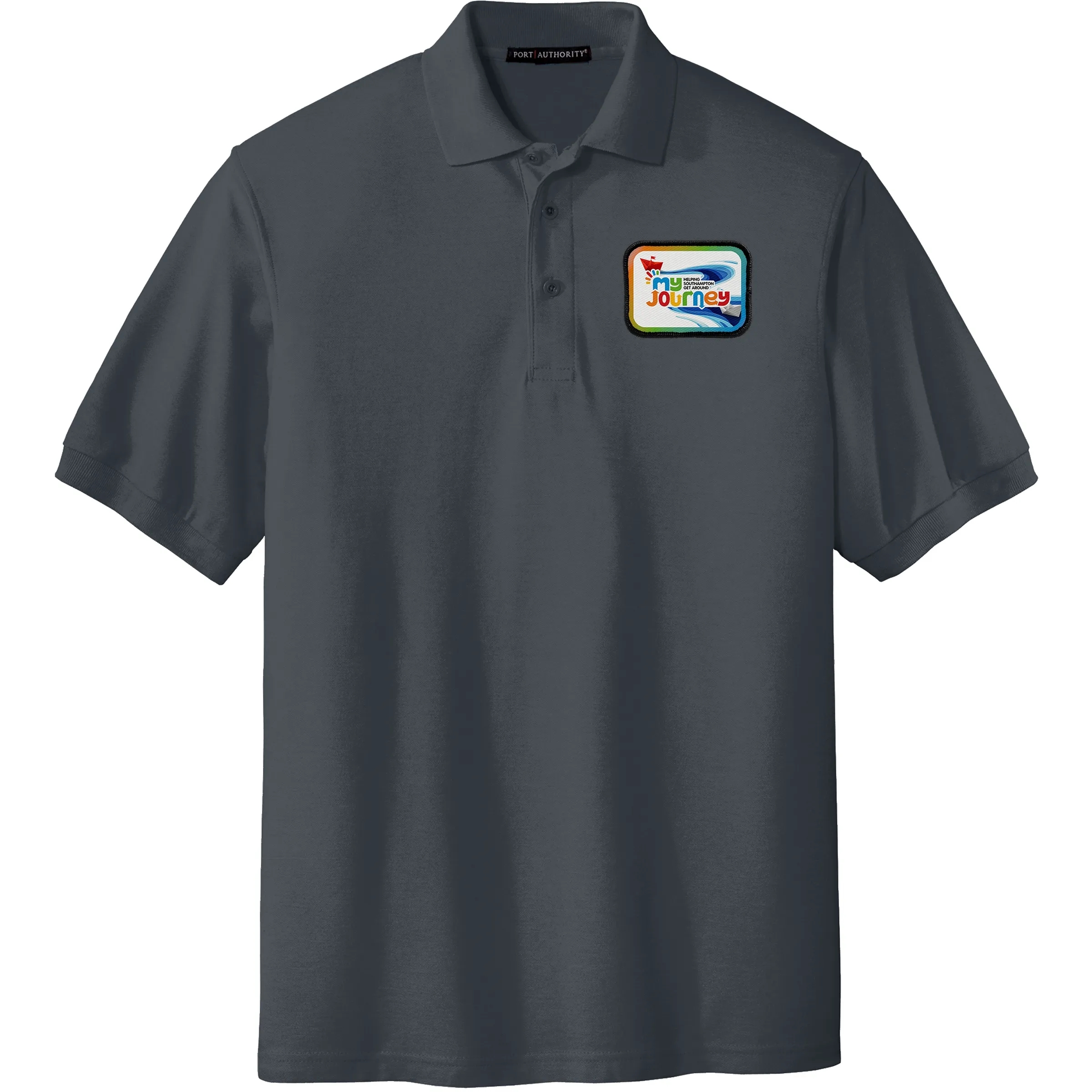 PORT AUTHORITY(R) SILK TOUCH(TM) POLO WITH EMBLEM 70
