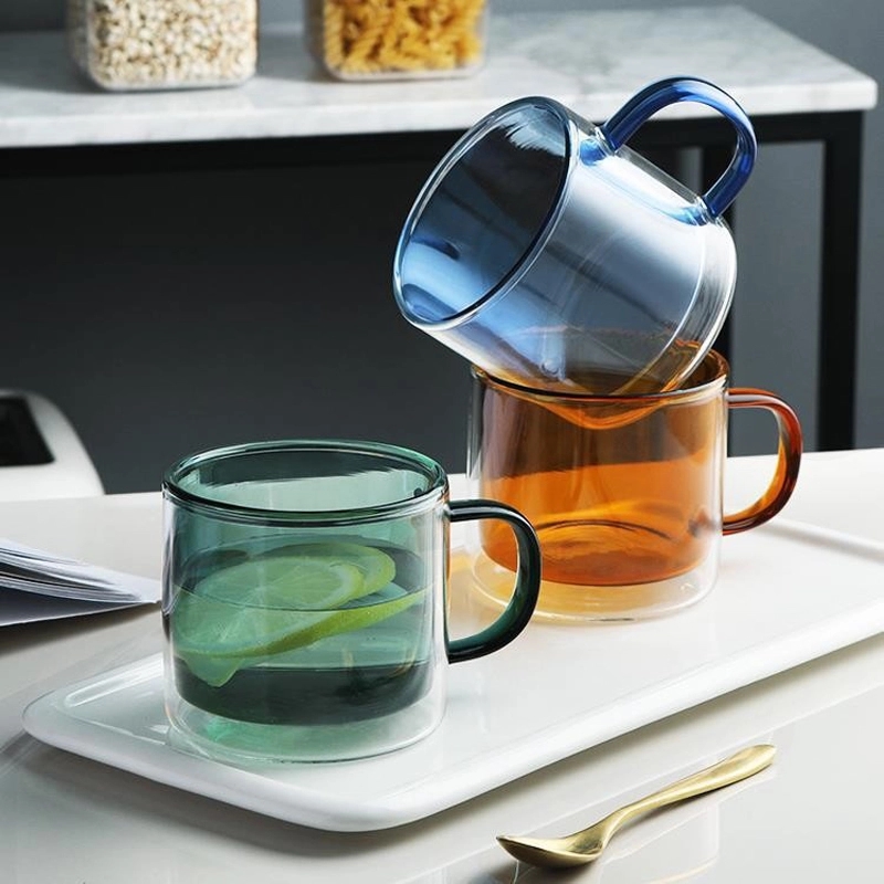 Custom 9 OZ. Glass Tea Coffee Mug & Office Drink Gift Cup 16