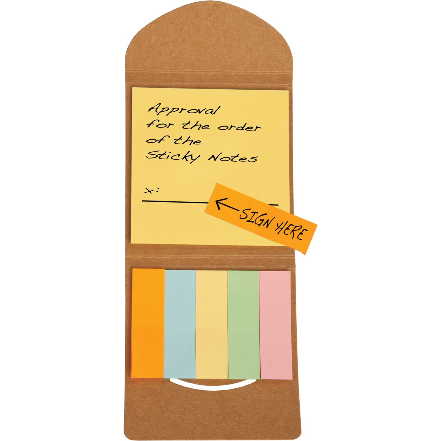 Pocket Sticky Note Caddy 4