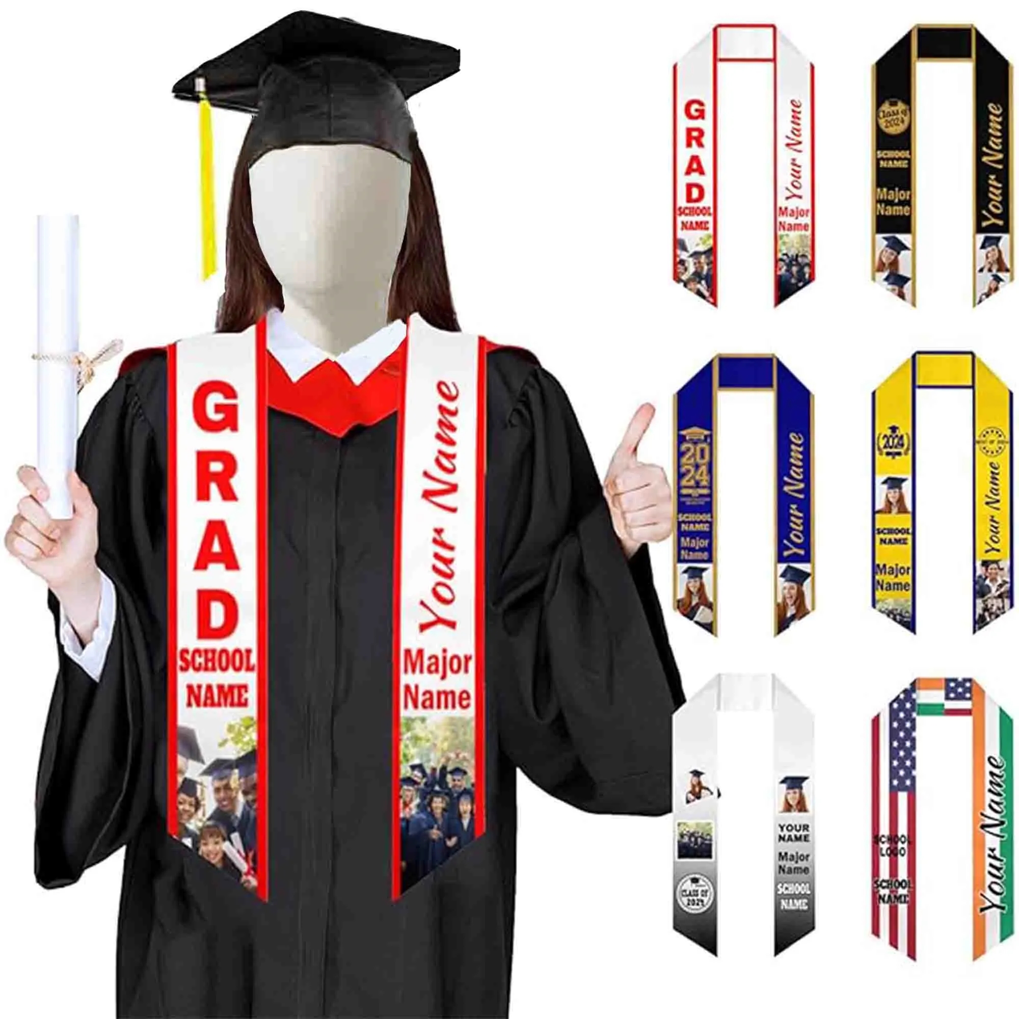 Unisex Adult Graduation Honor Stole