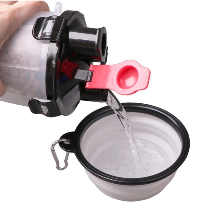 Dog Travel Camping Food Cup with Bowl 3