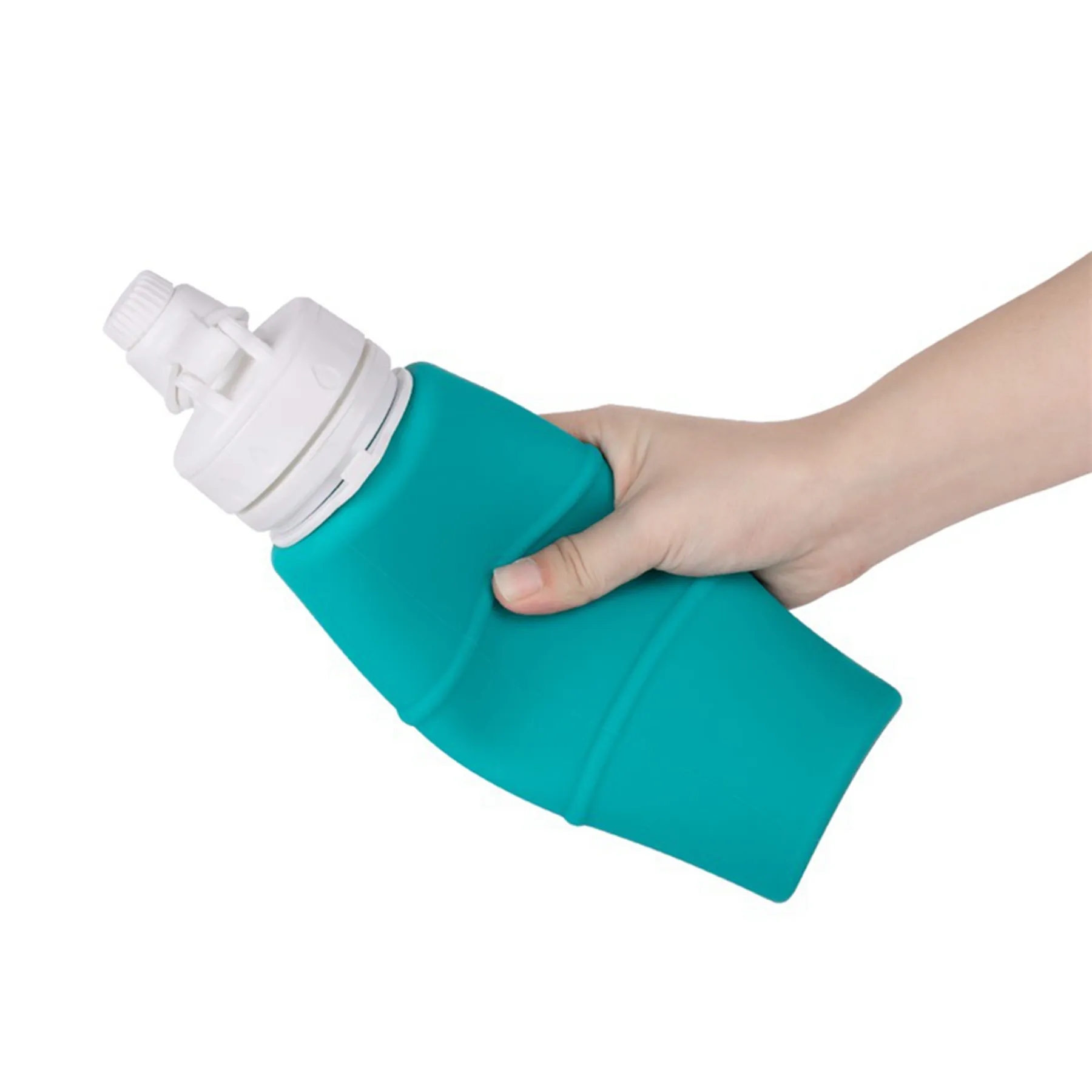 17 Oz. Silicone Collapsible Water Bottle 6