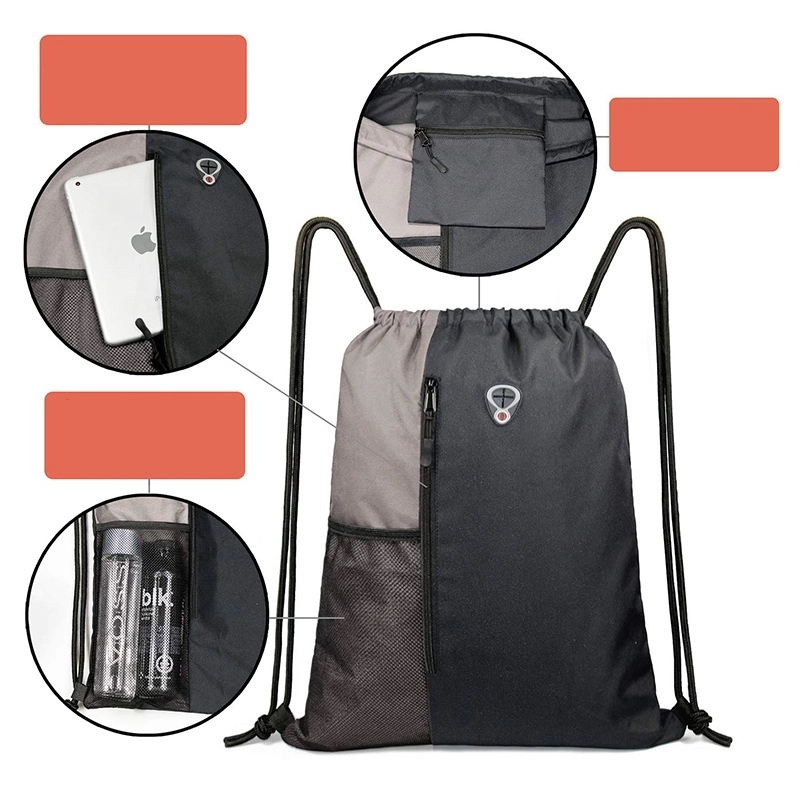 Drawstring Backpack Bag Sport Gym Sackpack 3