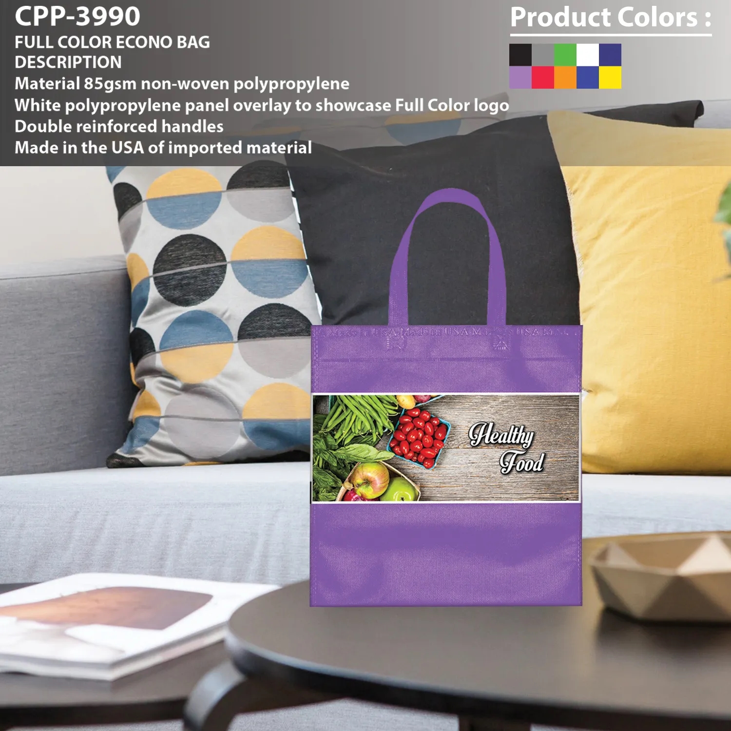 Full Color Econo Bag 6