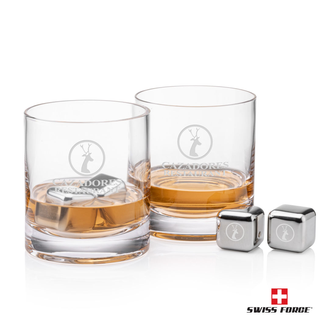 Swiss Force® S/S Ice Cubes & 2 Riviera OTR