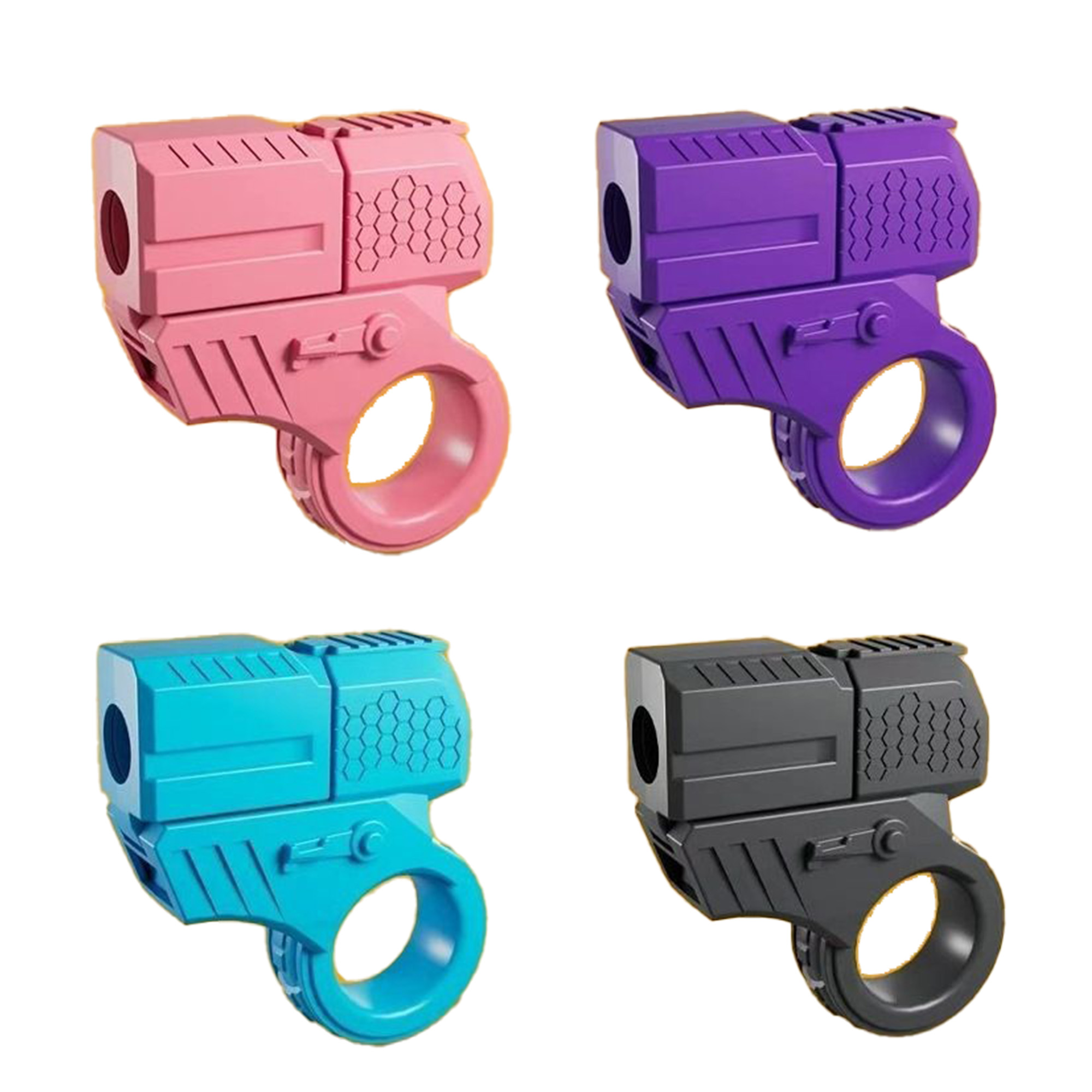 MOQ100 Mini Finger Ring Toy Gun 3