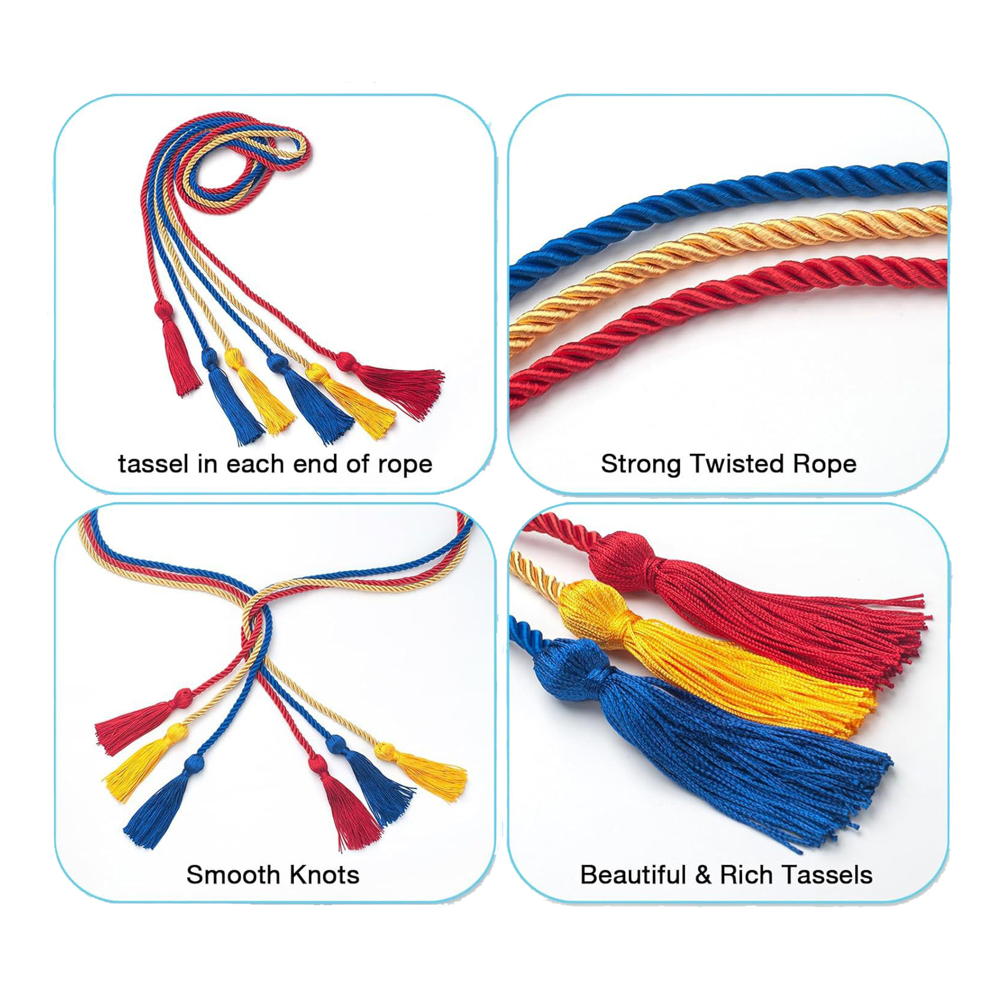 MOQ50 Hand-Knitted Honor Cord 2
