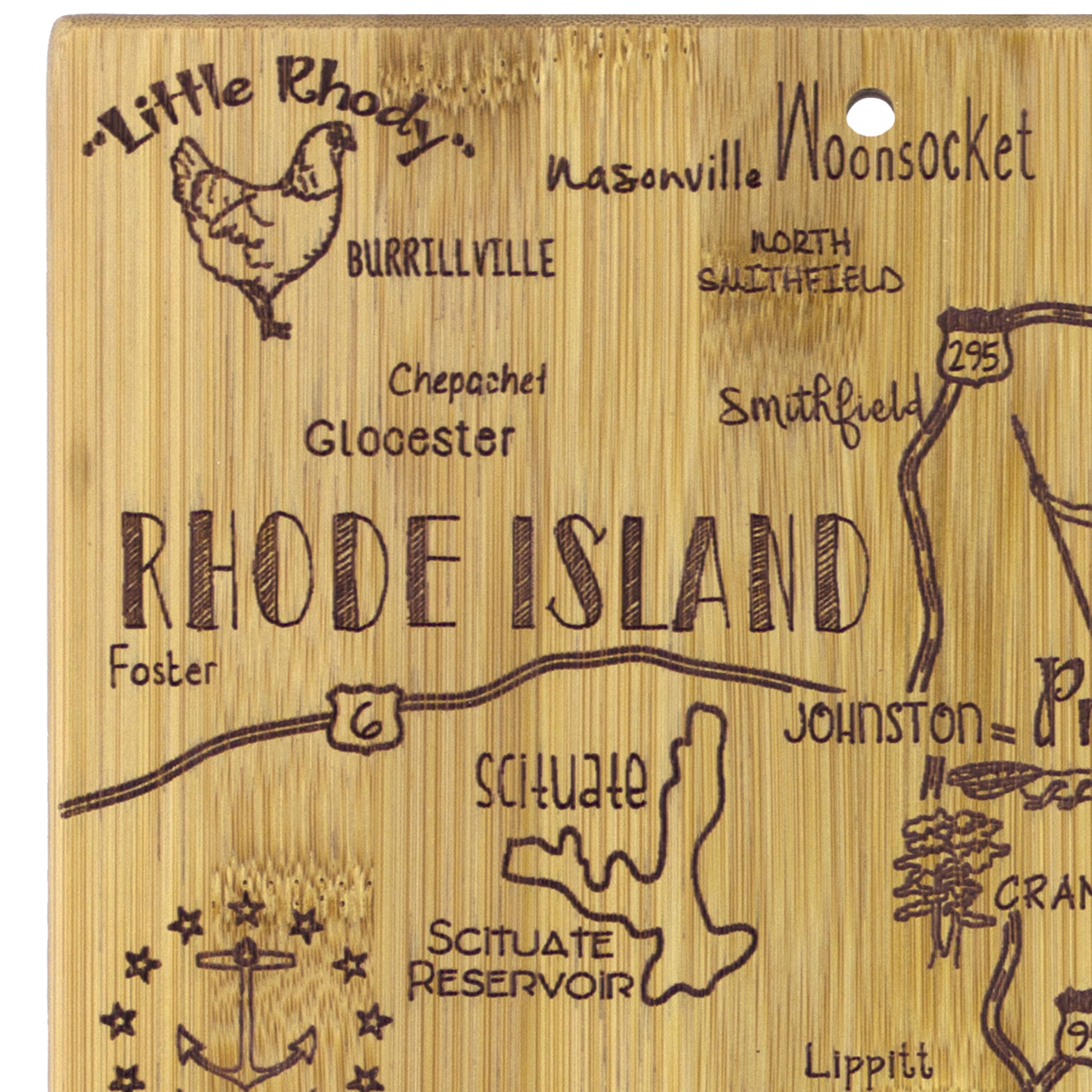 Destination Rhode Island Cutting & Serving Board 2