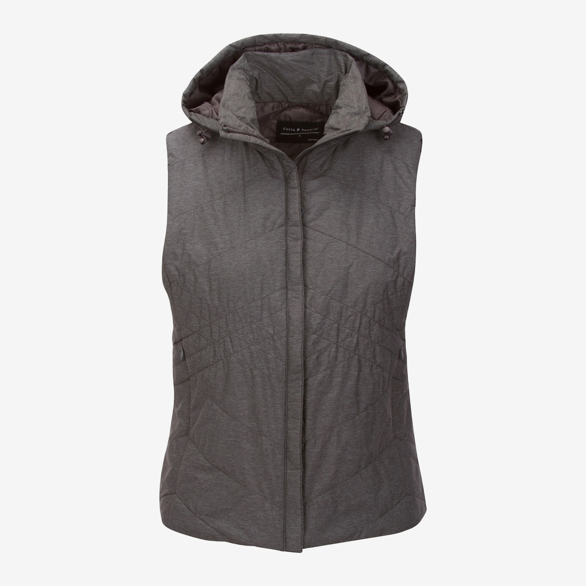 Ladies' Jupiter Puffer Hoodie Vest 5