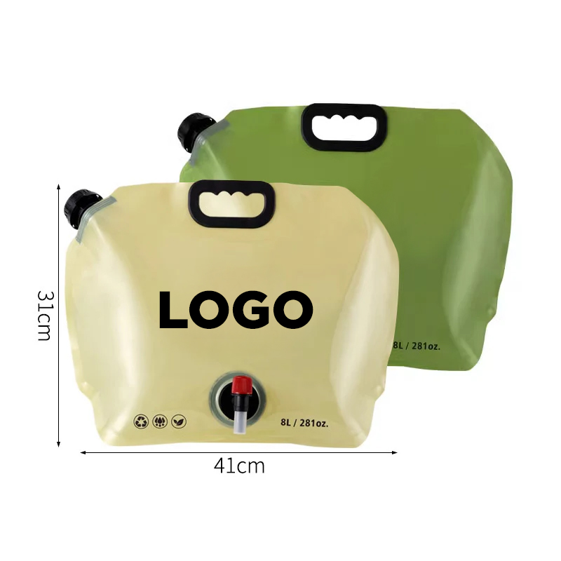 8l Foldable Water Bag Outdoor Liquid Storage 1