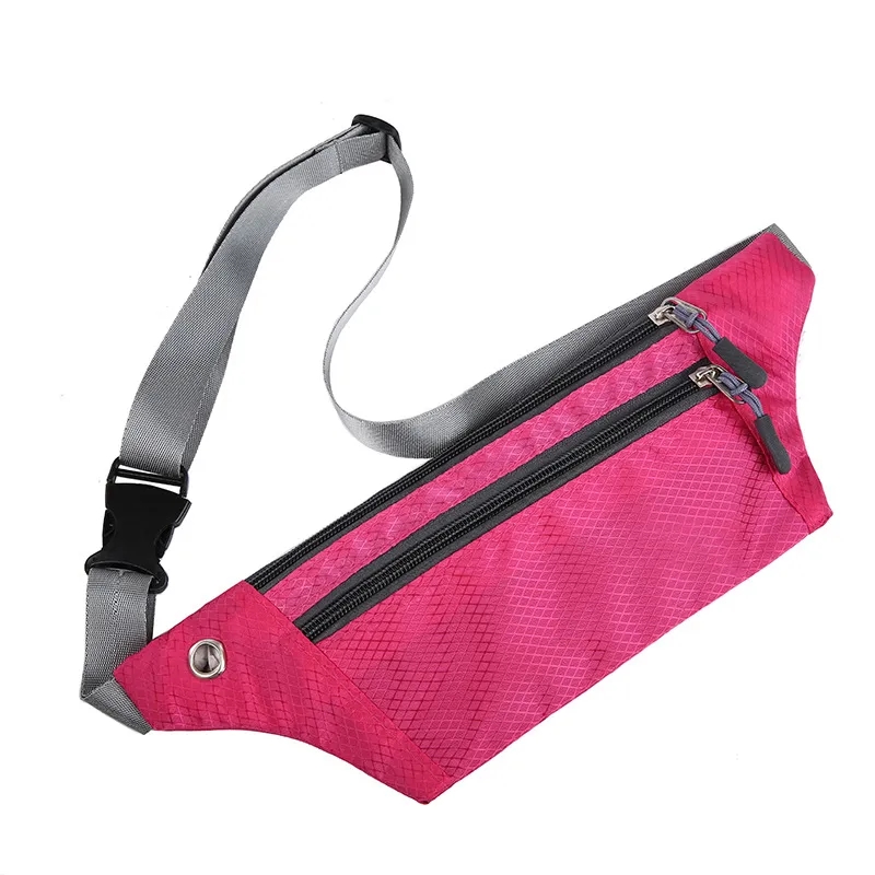 Zippers Adjustable Waist Strap Fanny Pack 5
