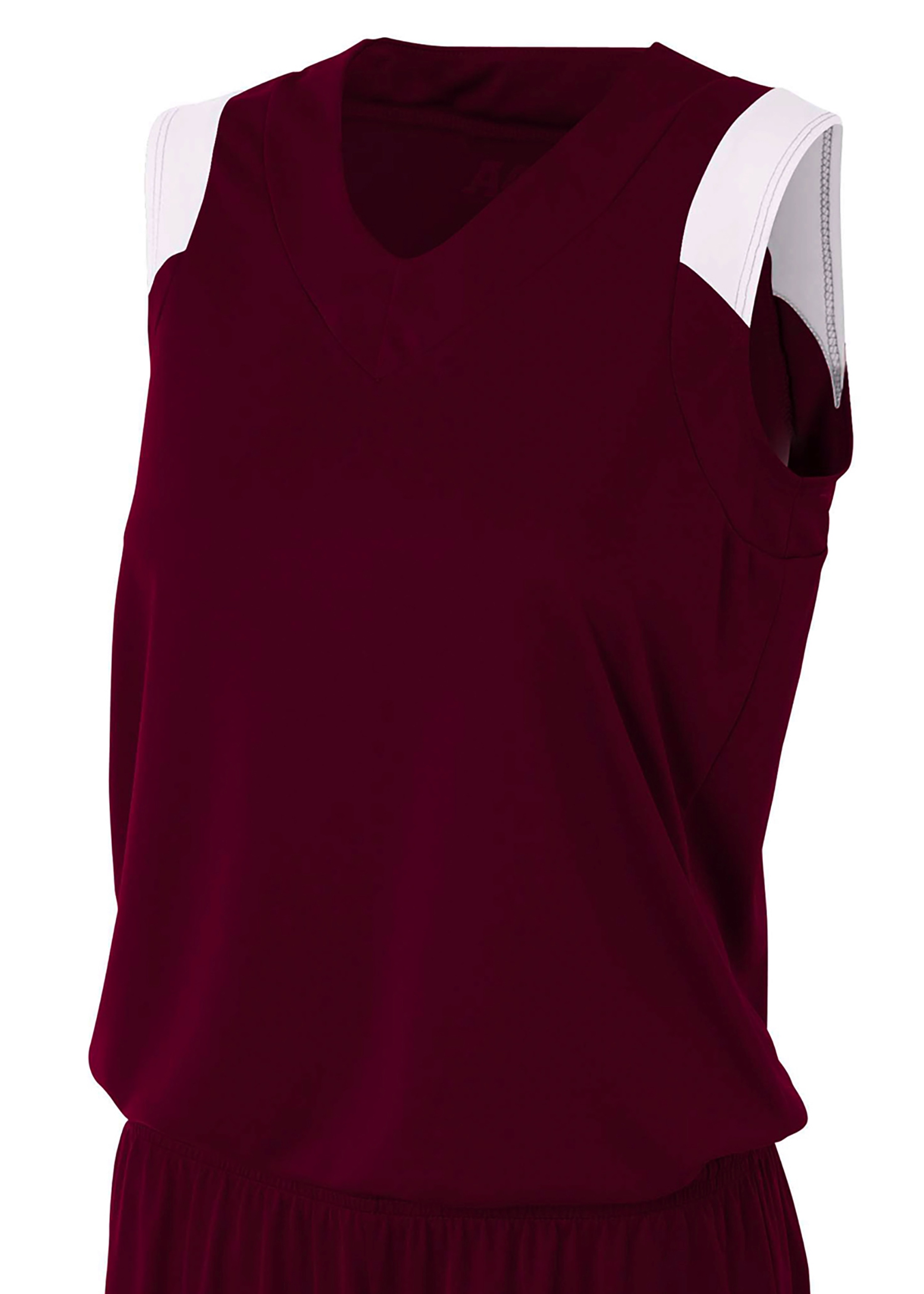 A4 Moisture Management V-Neck Muscle 7