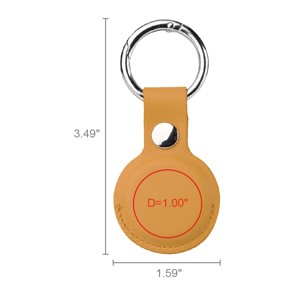 Apple AirTag Leatherette Case On-demand