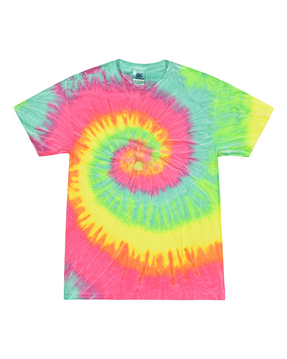 Unisex Multi-Color Tie-Dyed T-Shirt - 1000 250