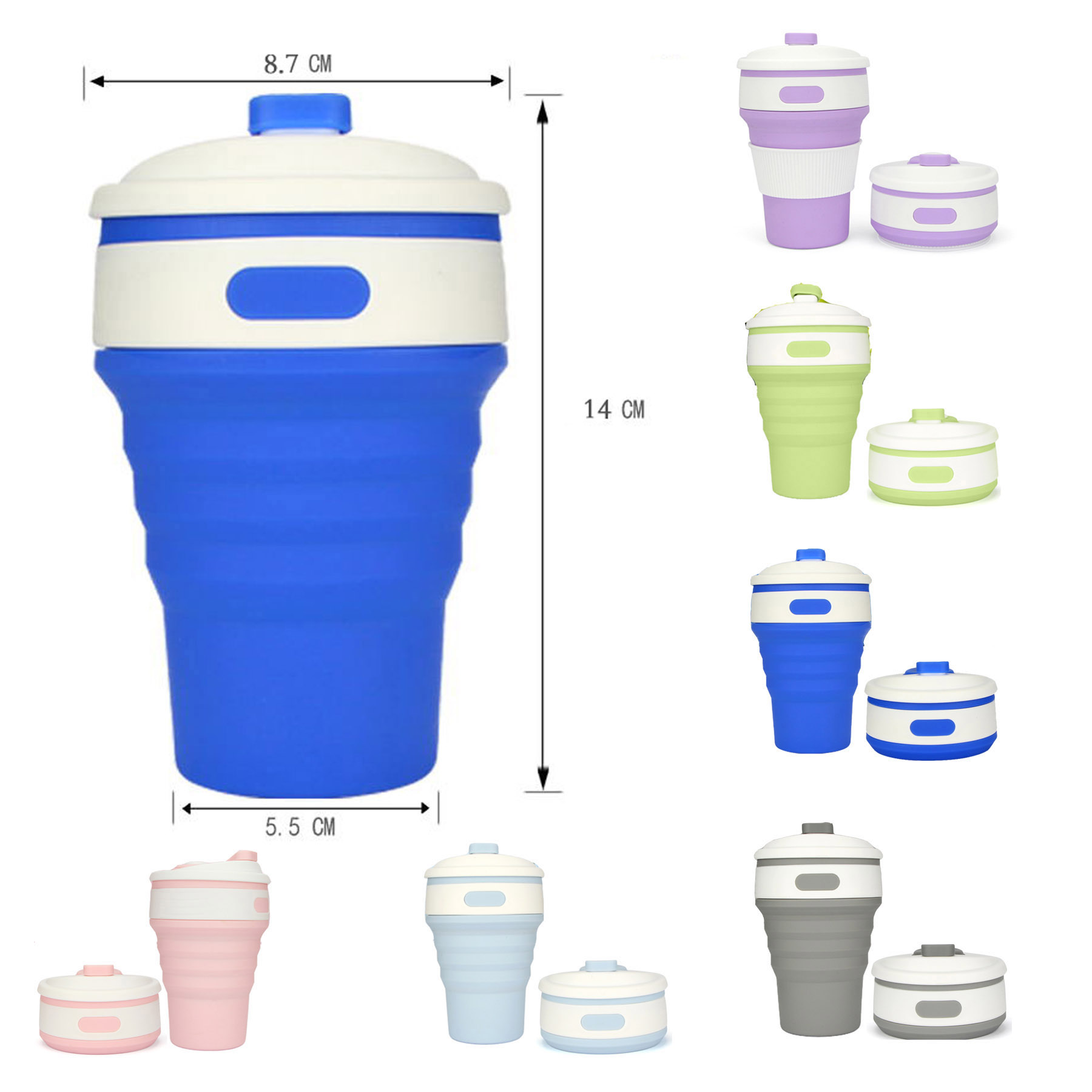 Portable Silicone Folding Cup 2