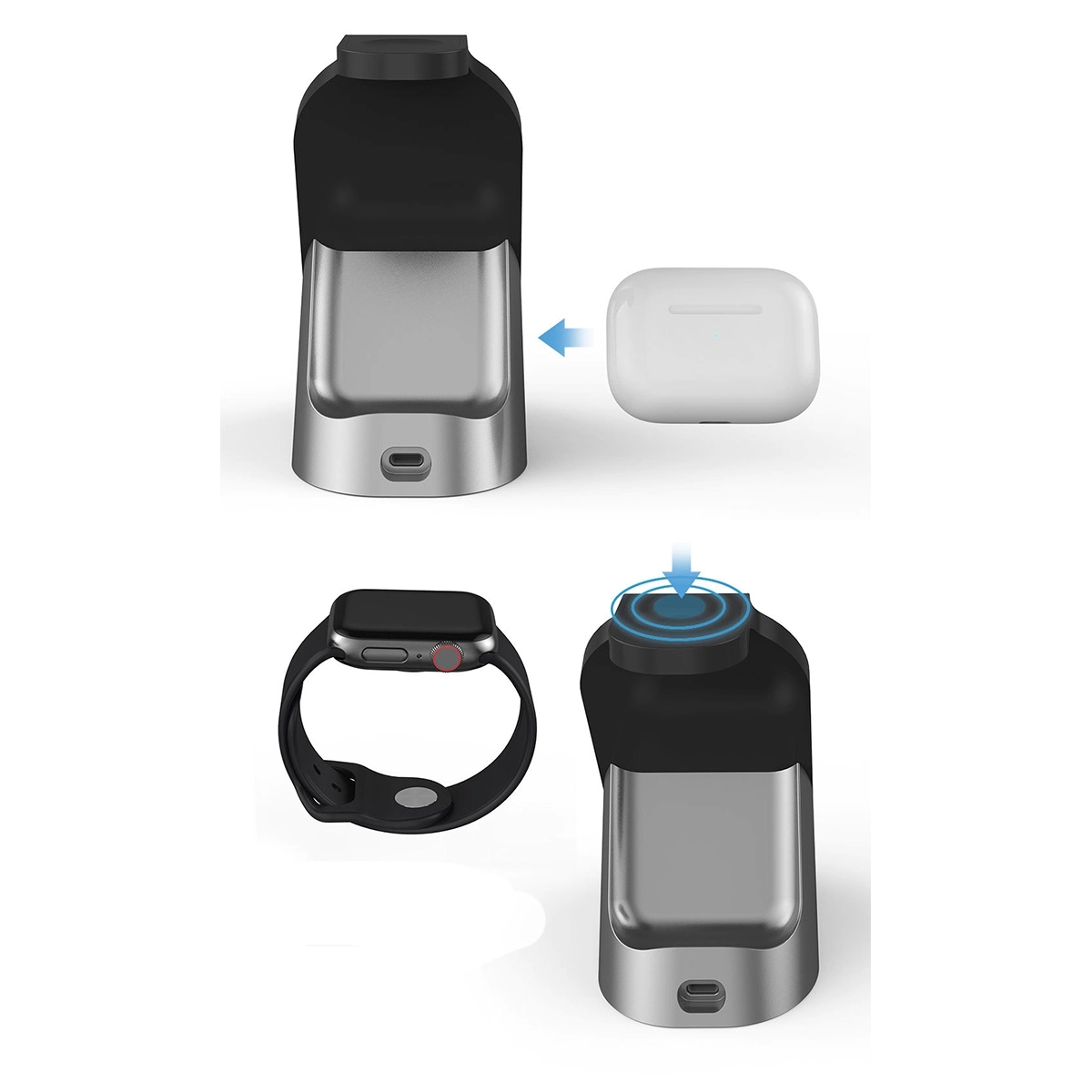 3 In 1 Multifunction Wireless Charger 5