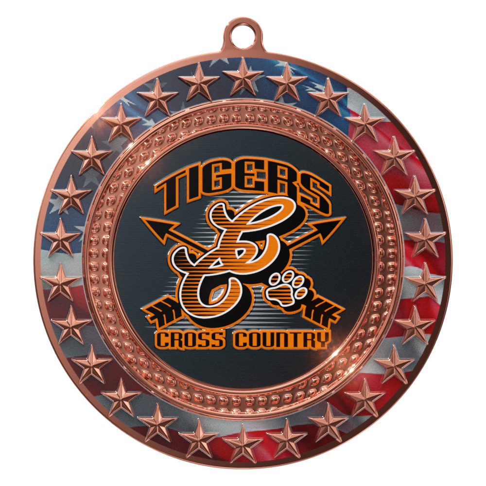 Express Vibraprint® Patriotic Insert Medallion 1