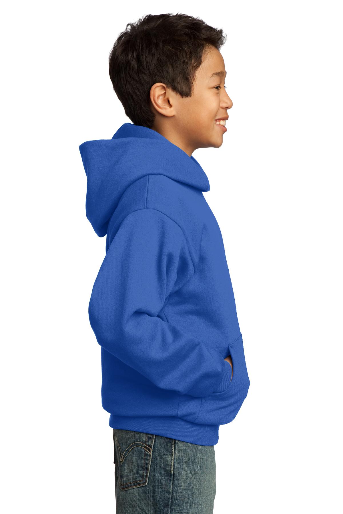 Port & Company® Youth Core Fleece Pullover Hooded Sweatshirt 83