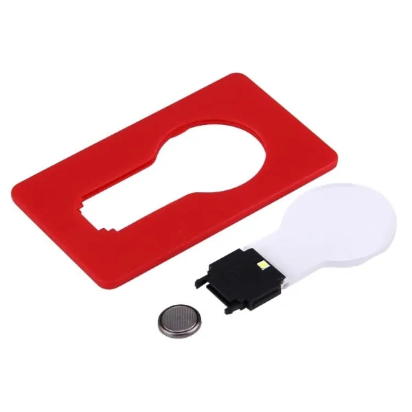Pocket Card LED Light Lamp Bulbs 4