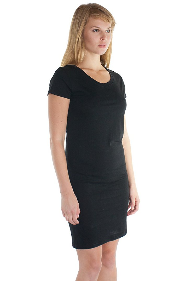 Women's Viscose Bamboo Organic Tee Dress 2
