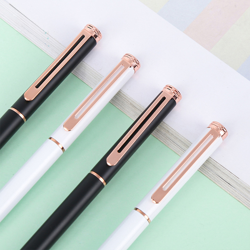 Slim Twisting Metal Ballpoint Pens 5