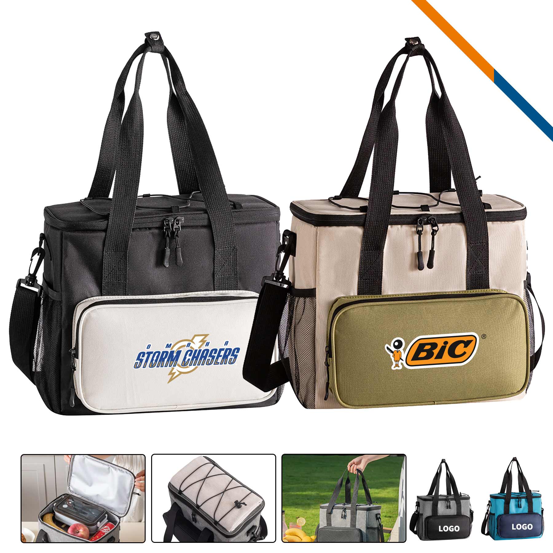 Kufresh Crossbody PEVA Insulated Cooler Bag 2